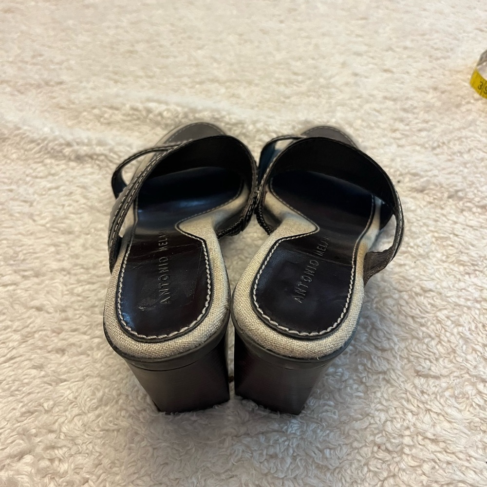 Antonio Melani Two Strap Heel - Picture 2 of 6